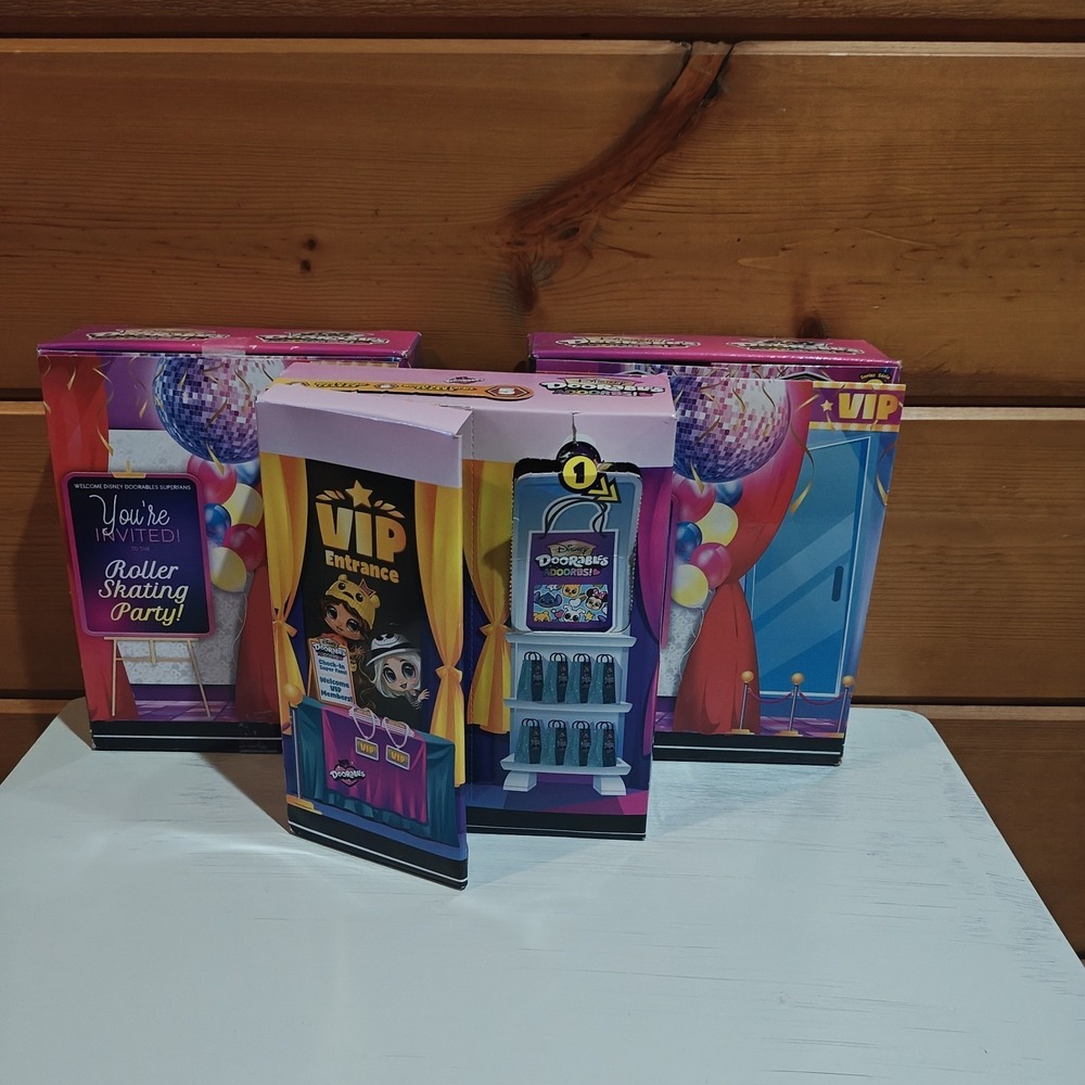 Lot of 3 w/ #1 Opened Disney Doorables Adoorbs! Series 2 Star Wars New C2